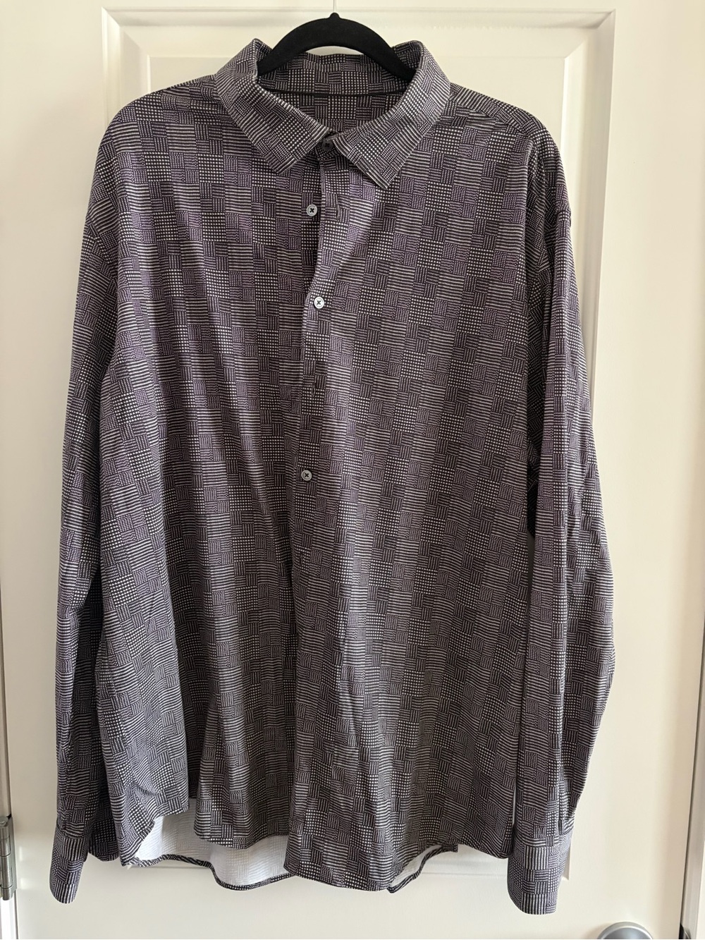 Bugatchi Men's 8 way stretch dress shirt